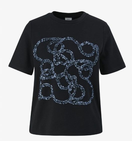 s.Oliver BLACK LABEL T-Shirt print - 36 zdjęcie 3