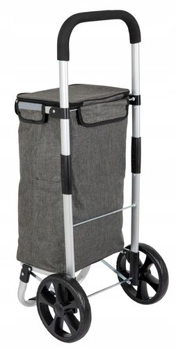 Składany wózek zakupowy kieszeń chłodząca torba na zakupy wodoodporna na Arena.pl