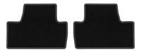 Dywaniki welurowe tylne Lexus IS II 4WD sedan czarne 2005-2013
