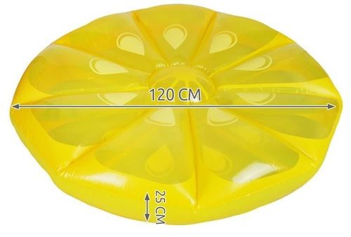 Materac dmuchany - cytryna na Arena.pl