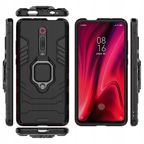 Spacecase X-Ring Mi 9T/9T Pro Czarny zdjęcie 5