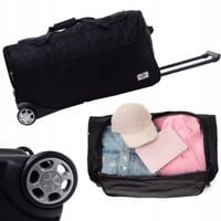 DUŻA TORBA PODRÓŻNA 2x KÓŁKA BAGAŻ walizka 130L