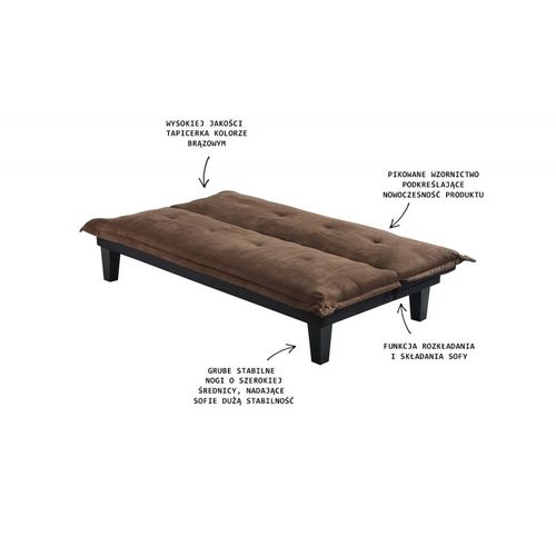 Sofa sand brązowy na Arena.pl