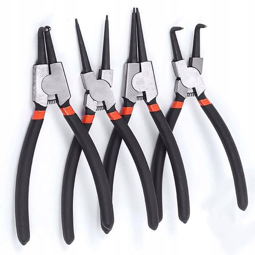 Szczypce do Pierścieni Segera Zacisków Zestaw 4el Szczypiec Zagięte Proste na Arena.pl