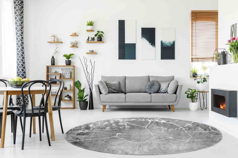 RUG/LU/TREX/MARBLE2/GREY/R100 zdjęcie 2