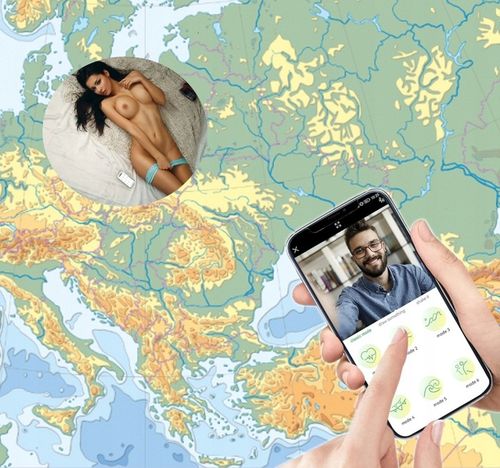 WIBRATOR SSĄCY DLA PAR MASAŻER ŁECHTACZKI STEROWANY APLIKACJĄ APP na Arena.pl