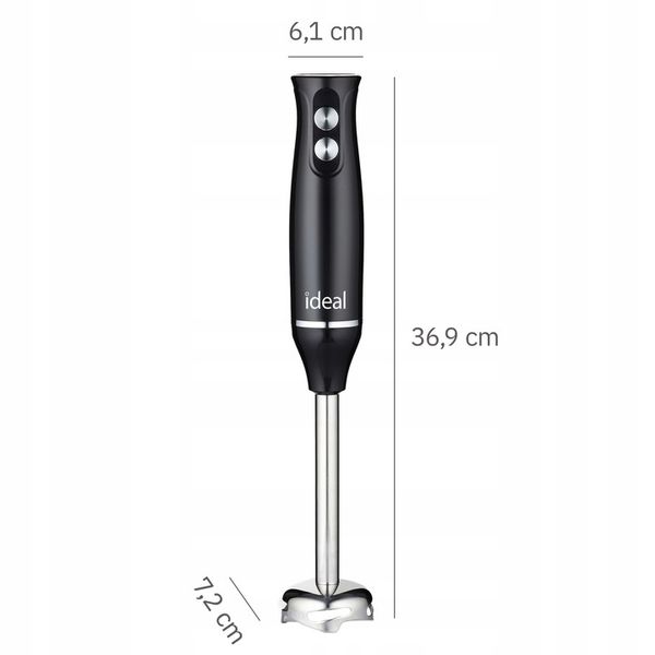 Blender ręczny Wielofunkcyjny 800W melakser Mikser Ideal IK1002 ZESTAW 4w1 zdjęcie 7