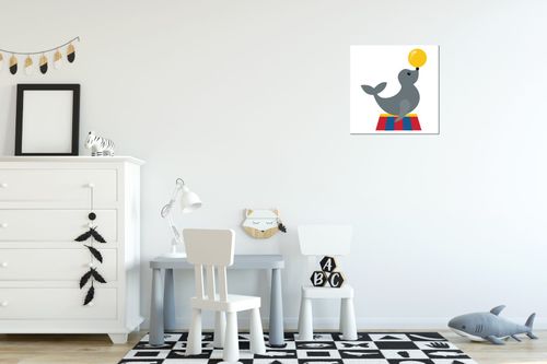 Obraz Płótno 30X30 Foka na Arena.pl