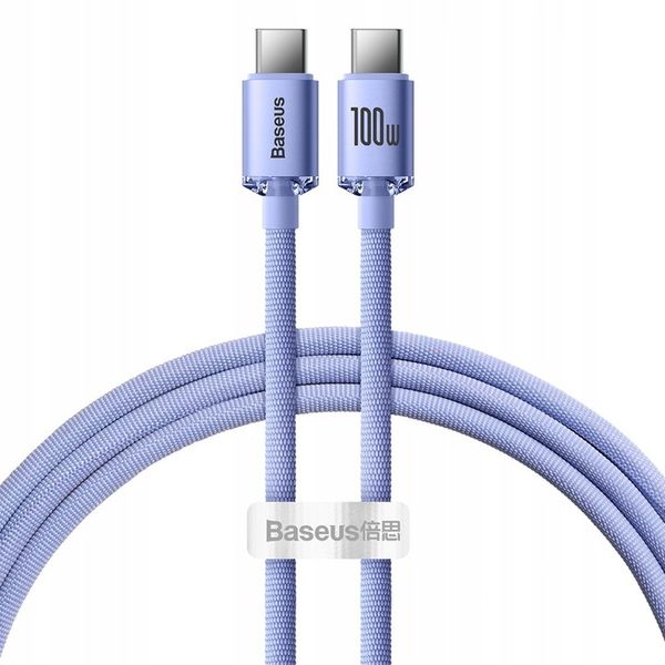 BASEUS MOCNY KABEL USB-C SZYBKIE ŁADOWANIE TYPE-C PD 100W QC 3.0 5A 1.2M zdjęcie 14