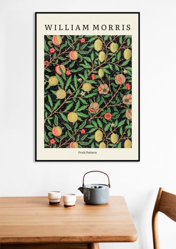 Obraz 50x70cm Design Fruit Pattern, Morris Vintage do Salonu na Arena.pl