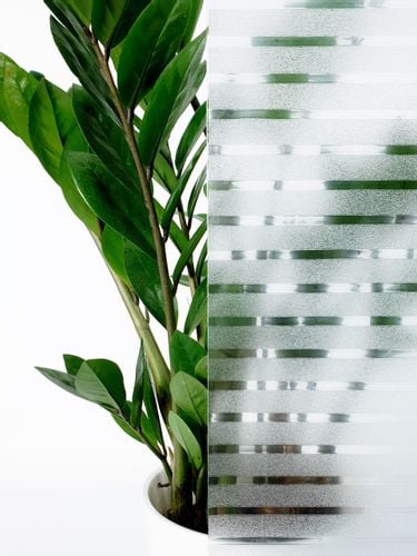 Folia Okienna Statyczna Bez Kleju Witraż PASY KRYSZTAŁOWE 90x150 G86a na Arena.pl