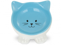 BARRY KING Miska ceramiczna podwyższona wysoka na karmę wodę dla kota 150ml