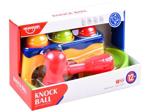 KOLOROWY WBIJAK Z PIŁKAMI GRA DLA MALUCHA na Arena.pl