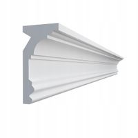 Listwa karniszowa LED 2m DLO31 12cm x 6cm maskownica osłona szyny ozdobna