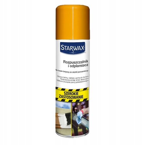 ROZPUSZCZALNIK I ODPLAMIACZ W SPRAYU UNIWERSALNY 300 ML STARWAX na Arena.pl