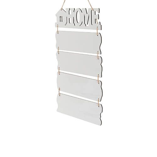 Pięć wiszących ramek z MDF-u do sublimacji - Home zdjęcie 3