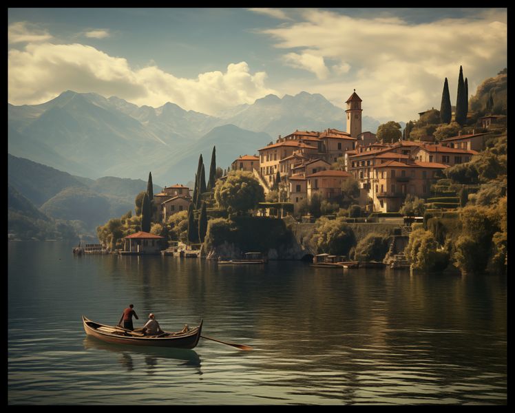 Plakat 76x60,5cm Spokojna Nostalgia zdjęcie 2