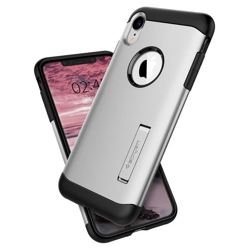 Spigen Slim Armor do iPhone XR satin silver na Arena.pl