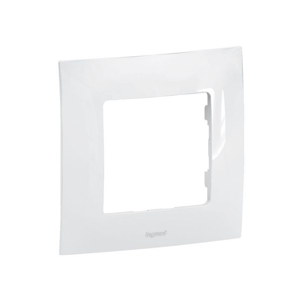 NOWE NILOE - RAMKA POJEDYNCZA BIAŁA (WHITE) - Legrand NP111WH zdjęcie 1
