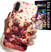 ETUI DO HUAWEI P20 - MISIE, LOVE YOU, SERCA WIELE WZORÓW CASE