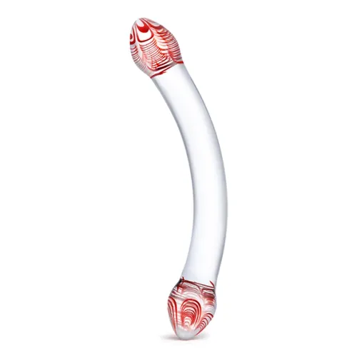 szklane dildo - glas red head na Arena.pl