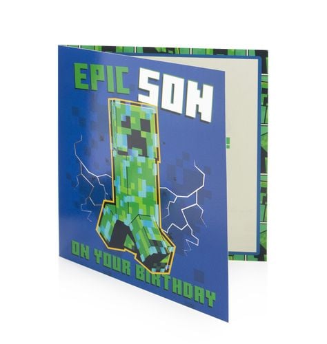 Kartka urodzinowa Minecraft na Arena.pl