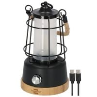 Lampa kempingowa CAL 1 AC 350lm IP44 Powerbank Bambus Sznur USB-C 75h LED