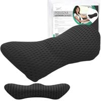 PODUSZKA ORTOPEDYCZNA LĘDŹWIOWA DO SPANIA SAMOCHODU NA FOTEL PIANKA MEMORY