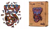 Puzzle drewniane 132 elementy. Słoń Indyjski