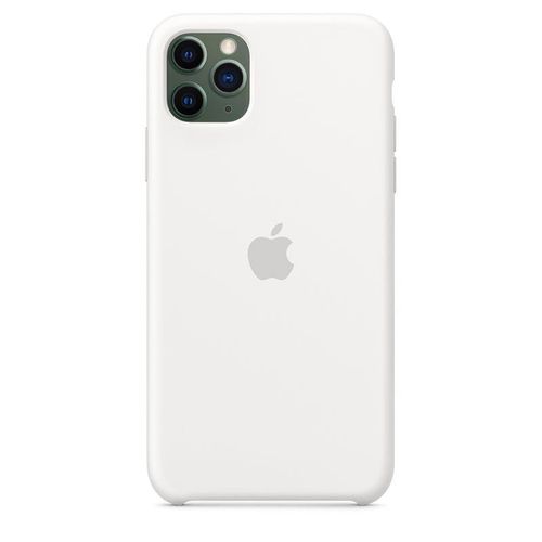Apple Silicone Case - Silikonowe etui iPhone 11 Pro Max (biały) na Arena.pl