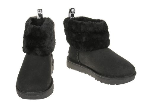 Buty UGG Fluff Mini Quilted 1098533-BLK - 40 na Arena.pl
