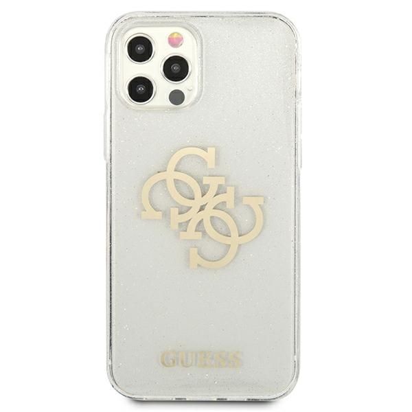 Etui Guess do iPhone 12 Pro Max, Przezroczysty zdjęcie 3