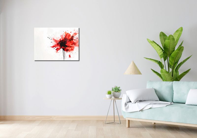 Obraz 70x50cm Płynna Akwarela zdjęcie 2