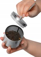 CZAJNIK ELEKTRYCZNY Z ZAPARZACZEM DO HERBATY ZAPARZACZ 1,7L 3000W INOX