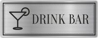 Tabliczka Grawerowana DRINK BAR RECEPCJA HOTELOWA