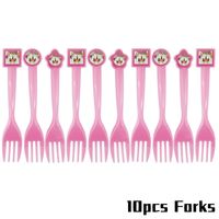 Akcesoria Na Przyjęcie Dziecięce - ZESTAWY Widelce 10 szt