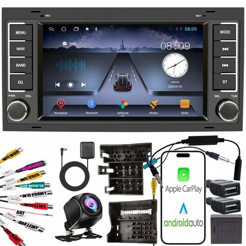 RADIO SAMOCHODOWE ANDROID 2+32 GB VW MULTIVAN T5 TOUAREG CAR PLAY ANDROID A na Arena.pl