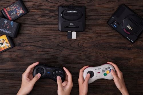Kontroler bezprzewodowy 8BITDO M30 2.4G Biały na Arena.pl