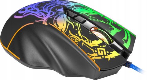 Myszka przewodowa Defender Myszka Dla Graczy GM-928 Mysz Gamingowa na Arena.pl