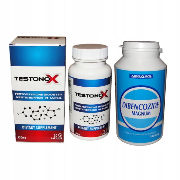 Testonox + Dibencozide Siła Masa Testosteron zdjęcie 1