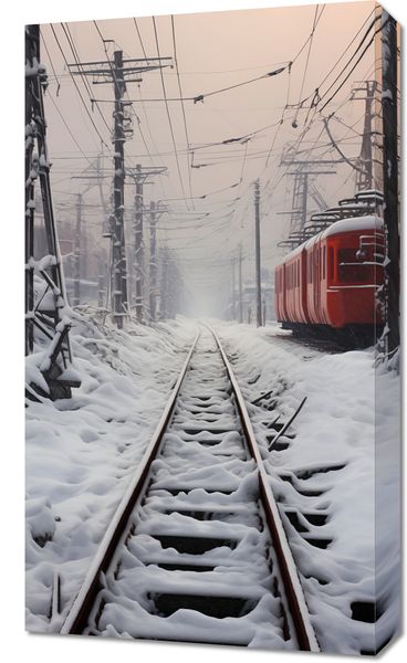 Obraz 40x70cm Podróż po Torach zdjęcie 1