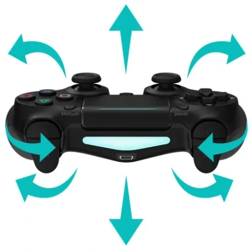 BEZPRZEWODOWY PAD GAMINGOWY DO PS4 KONTROLER DOUBLESHOCK WIBRACJE ZAMIENNIK na Arena.pl