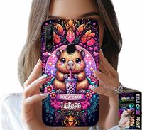 ETUI DO HUAWEI P30 LITE - SŁODKA KAPIBARA Z SZEJKIEM, SUPER WZORY