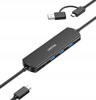 HUB USB 10Gbps KVM Hub, Data Intercopy. Share 3 USB-A Unitek
