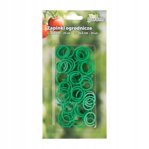 PODPORA PIERŚCIENIOWA DO ROŚLIN 45cm SZNUREK ZAPINKI DRUCIK ZESTAW na Arena.pl
