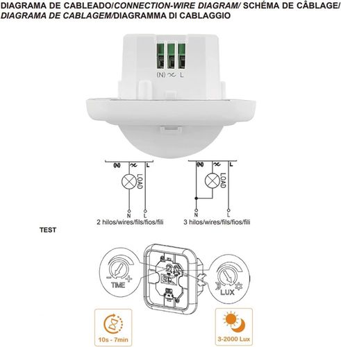 Detektor Czujnik ruchu PS-TECH na Arena.pl