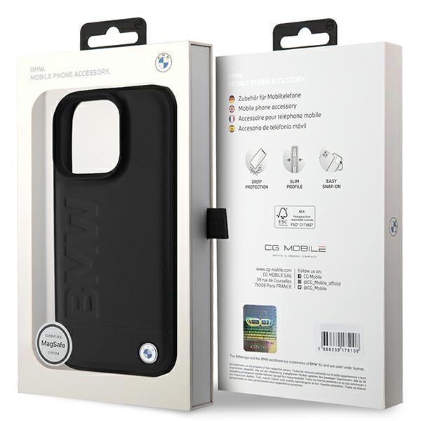 Etui BMW do iPhone 16 Pro Max 6.9"", Czarny MagSafe zdjęcie 8