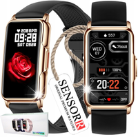 ELEGANCKI ZEGAREK DAMSKI SMARTWATCH SMARTBAND DLA KOBIETY POLSKIE MENU