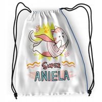 Plecak Sportowy Szkolny Dla Anieli Córki Dziecka Z Nadrukiem Ze Zdjęciem