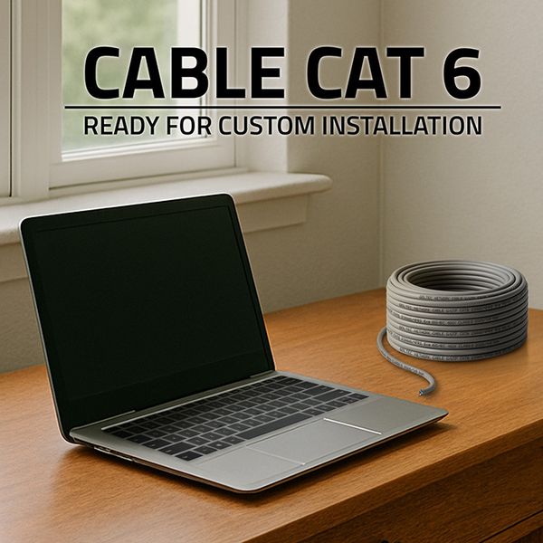 Qoltec Patchcord CAT6 50m 1Gb/s Cu szary LAN zdjęcie 2